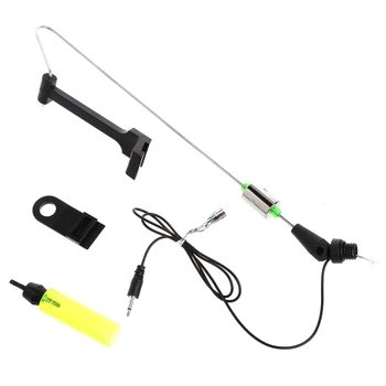LED Indikatori Karpu Zvejas Pakaramais Swinger Bite Alarm Izgaismotas Risināt Rīki