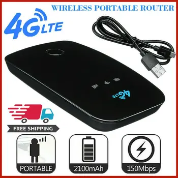MF906 3G 4G Wifi Rūteris, Mini 3G, Lte Uzlādējams Akumulators Bezvadu Portatīvo Kabatas Mobilo Hotspot Automašīnas Wi-Fi Ar Sim Kartes Slots
