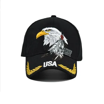 Pārrobežu jauno express eBay Ērglis klp tautas maskēties ASV Ērgļa Galvas Izšūti Beisbola cepure