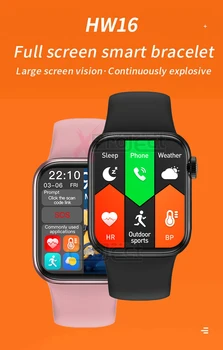 SVB 13 HW16 Smartwatch Sērija 6 Bluetooth Zvanu DIY Dail Fitnesa Rokassprādze Split Screen Spēles Smart Skatīties Vīrieši Sievietes PK W46 W56 W26