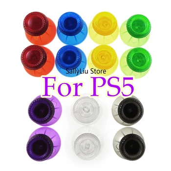 200pcs skaidru krāsu 3D Analogo Kursorsviru Stick klp Modulis Sēņu Klp PS5 Kontrolieris Thumbstick Vāks Playstation 5