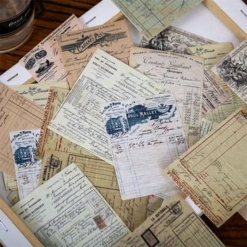 30PCS Vintage Materiāli Papīrs DIY Scrapbooking TN Vēstnesis Bāzi, Kolāža, Dāvanu Iesaiņošana Dekoratīvo Papīru