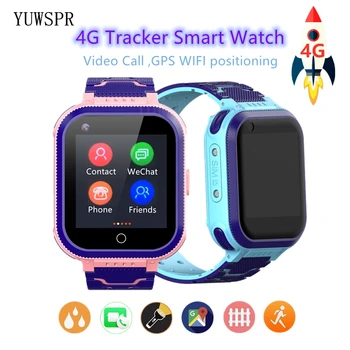 4G Bērniem GPS Tracker Smartwatches Ūdensizturīgs Tālvadības WIFI GPS LBS Atrašanās Video Tērzēšana SIM Kartes Tālruņu Smart Pulkstenis T3