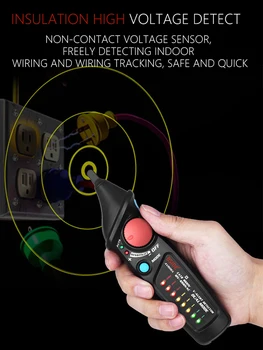 BSIDE bezkontakta Sprieguma Detektors Pildspalvu AVD06 AVD06X Dual Režīmā AC 12-1000 V, Auto Manual TSV Testeri Live Wire