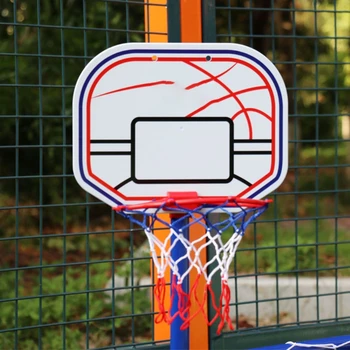 Bērnu Āra Sporta Futbola Mērķi Divu-in-one Uzvalks, Zēnu un Meiteņu Basketbola Stand Portatīvie Futbola mērķi Plastmasas rotaļlietu T8NC