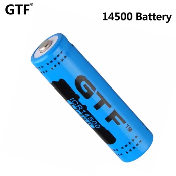 GTF 10pc 14500 2800mAh Akumulators 3,7 V Lithuim Uzlādējams Akumulators ICR14500 AA Akumulatoru bateriju Lukturis Lāpu Peles
