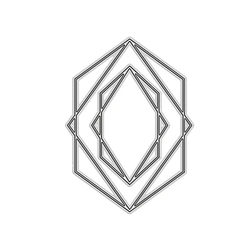 Jaunu 2021 Crystal Diamond Rāmji Formas Metāla Griešanas Nomirst DIY Scrapbooking un Karšu Pieņemšanas Dekoru ar Spiešanu Amatniecības Nav Markas