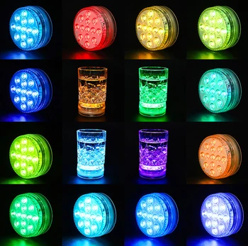 Krāsains LED Piscina Akvārija Zivju Tvertnes Baseins IP68 Cascata Āra Dārza RGB Apdare Acuario Vāze Zwembad Džakuzi