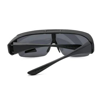 LongKeeper Jaunas Polarizētās Saulesbrilles, Vīriešu, Sieviešu Vintage Flip Up Kvadrātveida Saules Brilles Zvejas Braukšanas Sporta Brilles Oculos Masculino