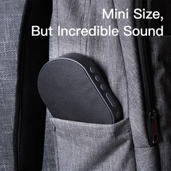 Portatīvā Bluetooth Skaļruni, Āra Bezvadu Smart Skaļrunis 10W Stereo Mūzikas Skaļrunis Atbalsta Balss Alexa 2200mAh 14H Mini